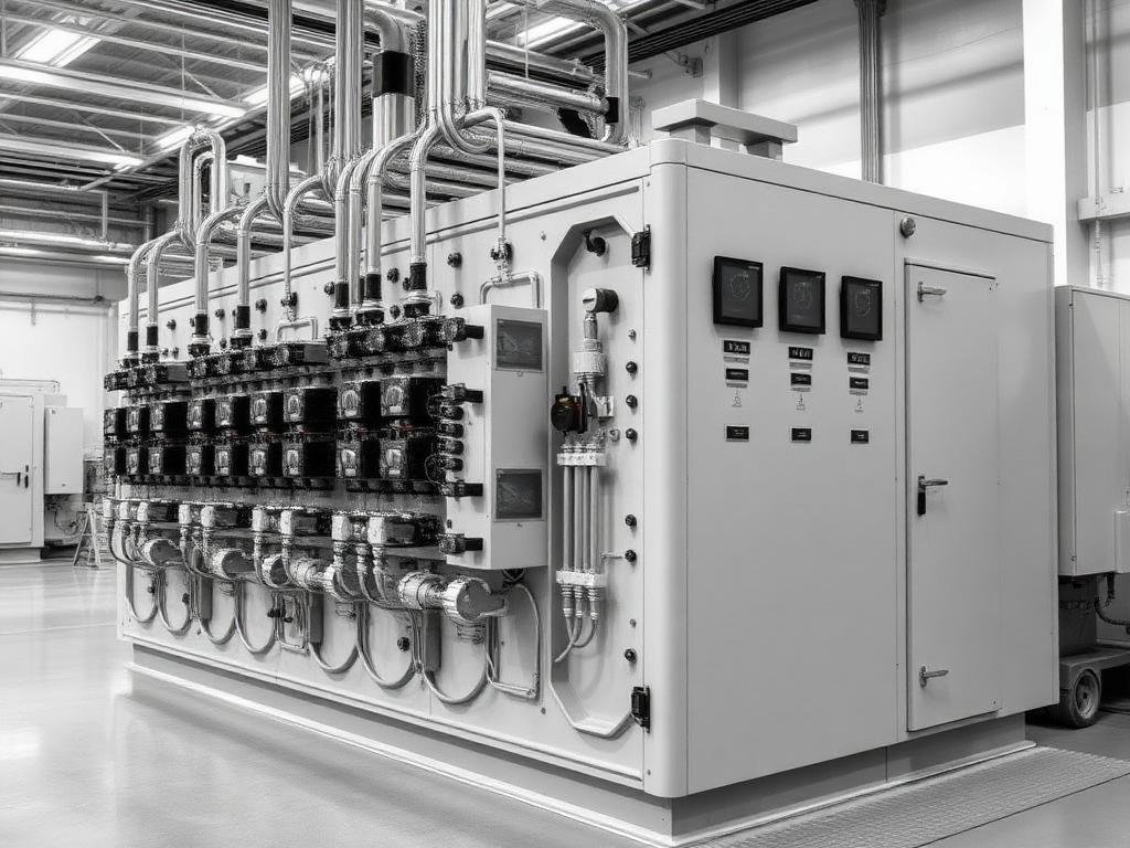 Realocação da alimentação elétrica de setor operacional